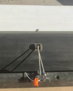 Air inlet C1911 incl.grille & air deflector 150mm V24